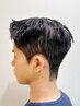 担当初めての方限定！【メンズ】カット＋ケア韓国ダウンパーマ　