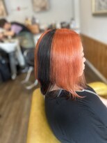 トルチェ(toRtue) 落とせるブラック×オレンジカラー