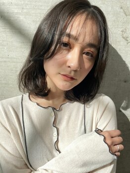 ビー(be)の写真/【都島】朝のスタイリングが5分短縮？！計算された似合わせカットで、理想のスタイルが長持ち。