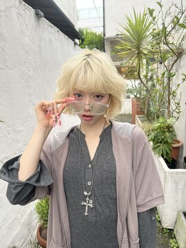 マスカリ(muscali) 暗めカラー#デザインカラー#フェイスフレーミングハイライトc81