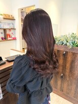 オーバルヘアー(OVAL hair)&nbsp;チョコレートブラウン/レイヤーロング/艶髪