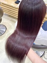 エンバイユアーズ 飯田橋店(eN° by youres) ボルドーカラー 赤カラー+髪質改善トリートメント 萩原