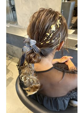 ユウシヘアー(Yushi Hair) セット。