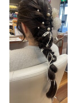 あみおろしダウンアレンジ