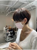 別府ショートボブ顔まわりレイヤーカット髪質改善カラー20代30代