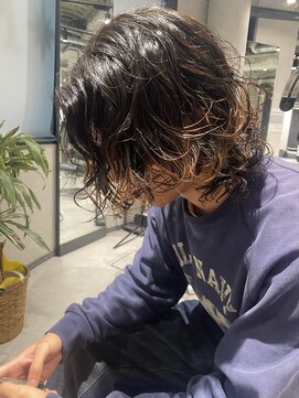 ネクストネオ 静岡(NEXT NEO) 【櫻田】グランジパーマ アメカジバイカースタイル