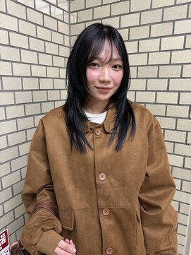 ファブ 千葉店(FaB) エッジの効いたハッシュカット