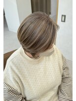 スラッシュ ホワイト(SLASH white)&nbsp;脱白髪染めハイライト/白髪ぼかし/透明感カラー/髪質改善