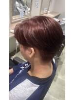 ビラデルソル マレ 長久手店(biradelsol maRe)&nbsp;ブリーチなしダブルカラーで作るワインレッド