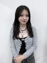 レイヤーカット riah 京都河原町 顔周りレイヤーカット／前髪カットレイヤーカット&nbsp;MANAKA 
