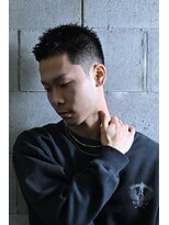 チルチェア 中野(CHILL CHAIR)&nbsp;アクティブベリーショート×フェード<中野駅/バーバー/理容室>
