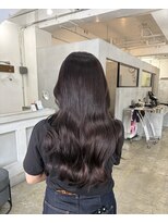ヘアーワークスヴィクサス 諫早店(HAIR WORKS VIXUS)&nbsp;【荒木　夏暢】ボルドーパープルカラー