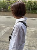 切りっぱなしボブ