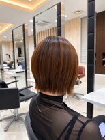 ヘアアンドビューティー クアトロ 戸祭店(QUATRO)&nbsp;切りっぱなしボブ