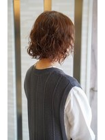 ムゥフ ヘアーアンドアイラッシュ(mouf hair&eyelash)&nbsp;【50・60代】ボリューム感のあるエアウェーブボブスタイル