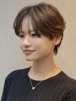 ブランロール 中目黒店(Blanl'or) フェイスレイヤーハッシュカットワンホンレイヤーカーテンバング