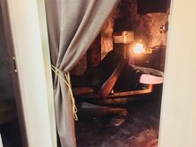 個室のシャンプールームでつい夢の中♪