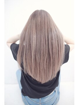 オーバーヘアー 姫路店(over hair) ホワイトベージュカラー☆ロングスタイル