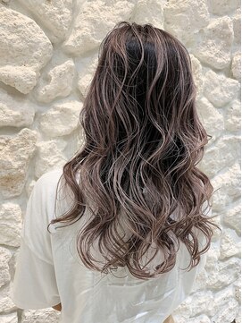 モアナ バイ ヘッドライト 沖縄南風原店(Moana by HEADLIGHT) ハイライトデザインカラー☆大人可愛いデジタルパーマ♪