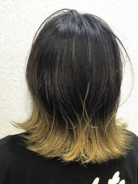 エイト オキナワ 沖縄新都心店(EIGHT okinawa) 【EIGHT沖縄】お客様スタイル_裾カラー