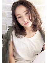 コス(kos) 【ueki】ミディアムレイヤー&ニュアンスパーマ
