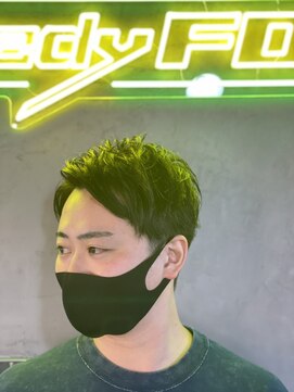 グリーディーフォックス 代々木(Greedy FOX) かき上げヘア/サイドパート/韓国マッシュ/フェードカット/代々木