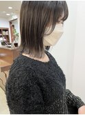 シンプル外ハネスタイル