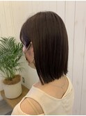 下北沢20代30代40代暖色アッシュ小顔ショート外ハネボブ