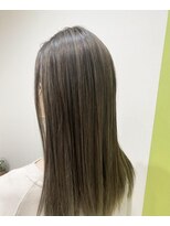 キートス ヘアーデザインプラス(kiitos hair design +) ハイライト×シアーベージュ