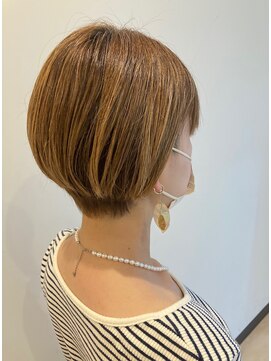 スタジオ アルファプラス 日暮里店(studio α+) 30代40代50代◎大人ナチュラルショートボブ　日暮里