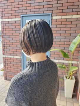 コワフュールトーリ フジグラン店(COIFFURE TORI) ナチュラルコントラスト×ミニボブ