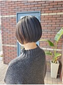 ナチュラルコントラスト×ミニボブ
