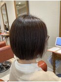 ミルクティーブラウン/ショートボブ