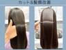 【髪質改善】カット+微酸熱TOKIO髪質改善トリートメント￥13000→¥10000