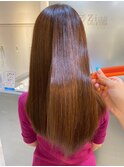 髪質改善＊ロングレイヤーグレーベージュ＊美髪【Zina船橋】