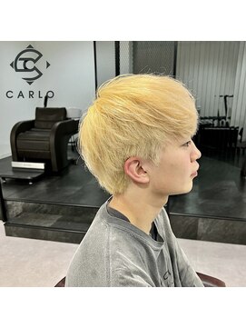 カルロイースタイル(CARLO e-style) 抜きっぱなし金髪
