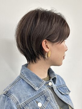 グラフ 日本橋(GRAFF) ★くびレイヤーエモージュシースルーバングショート