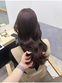 ピンクブラウンカラー