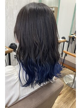 テーラヘアー 土浦店(TELA HAIR) ブルーグラデーション【TELA HAIR土浦】