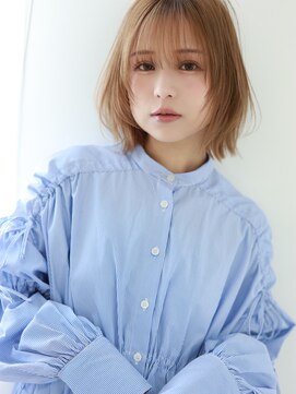 アイナミ ウィズ テトテ(AINM with tetote) 【AINM with tetote】シアーカラー / ウルフレイヤーボブ