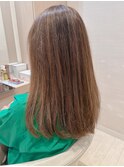 大人かわいい☆赤みが出ない透明感カラー♪30代/40代/50代