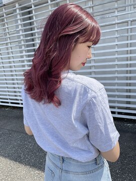 グローバルヘアー バランス(global hair BALANCE) 10代20代 ピンクカラー/ピンク/暖色/ブリーチ