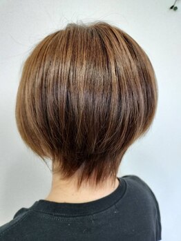 ラジュ(Rju)の写真/一人一人に合わせたカットで、360°どこから見ても美しいシルエット＊扱いやすさも抜群で,朝のセットも楽◎