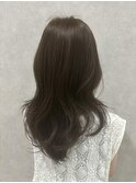 初カラー×オリーブグレージュ