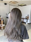 ウェーブ巻き/ハイライト