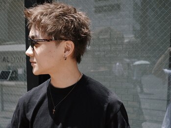 ブラウン バイ イフ 福島(BROWN by if)の写真/【福島/西梅田】20～30代多数！メンズカット&パーマ特化型サロン/カット+パーマ7900円～/3500円～