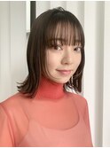 ウルフ風顔まわりレイヤー/SHEERalun新小岩店