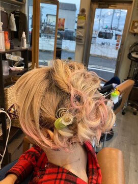 アンバー(amber) ヘアセット