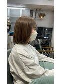 内巻きボブ