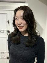【kumu】韓国風小顔レイヤーカット/透明感うる艶カラー
